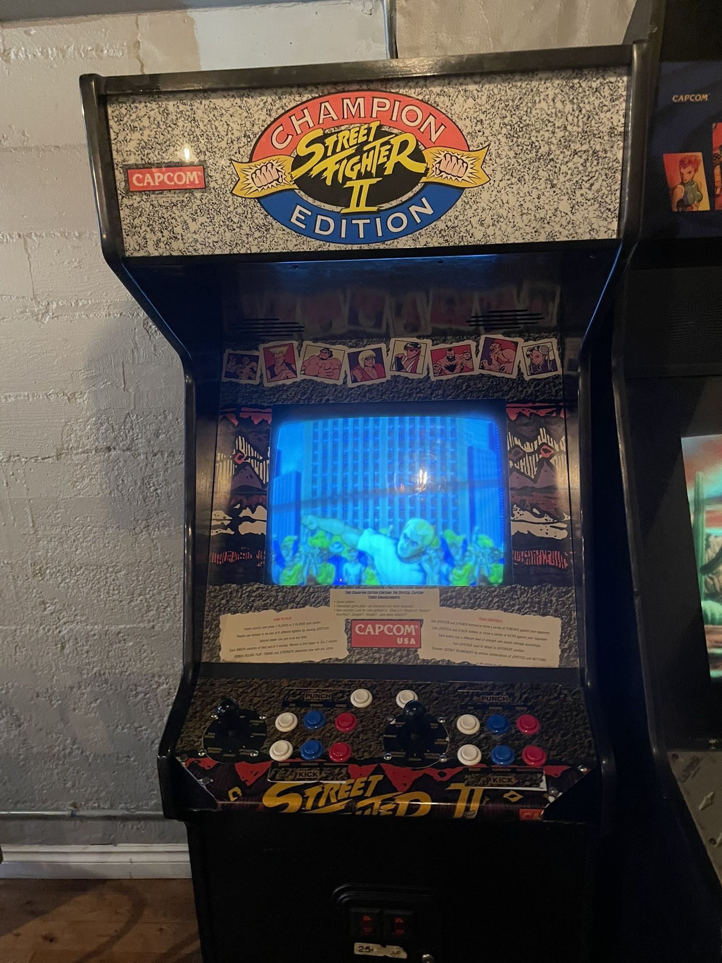 Street Fighter 2 Marvel Vs Capcom 2 Arcade Cabinets