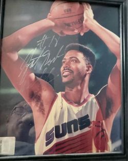 John “ hot rod” Williams Signed Phoenix Suns Licensed NBA Photo