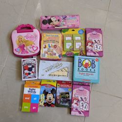 Kids Learning Cards Pencil Box And Other Stuff 
