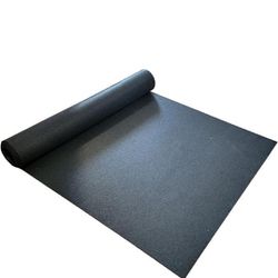 Rubber King Premium Large Exercise Mat - 3' x 6' x 5mm - 100% Recycled Rubber Mat for Home Gym Flooring, Non-Slip, Low-Odor Durable Multi-Purpose Work