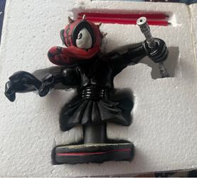 Donald Duck as Darth Maul Disney showcase collection