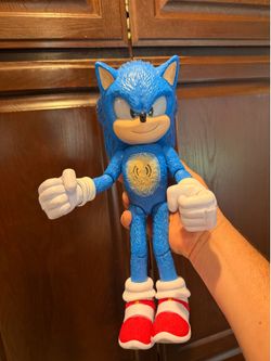 and one action figure 3 Ultimate Talking Sonic 12-Inch Figure, Features 30+ Iconic and Humorous Phrase and one action figure