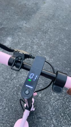 Pink Electric Scooter