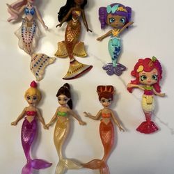 Shopkins Happy Places Mermaids and Disney's The Little Mermaid Ariel and Sisters