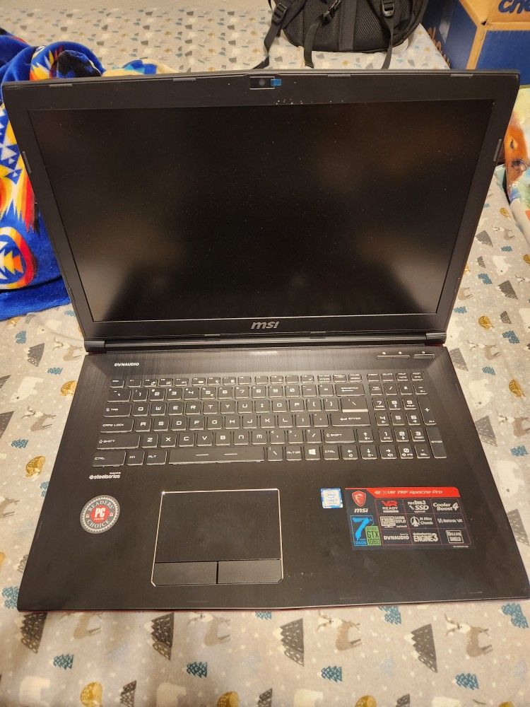 Gaming Laptop msi ge72mvr 7rg apache pro