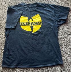 Wu-Tang Clan Black Graphic T-Shirt Size XL Rap & Hip Hop Music Shirt