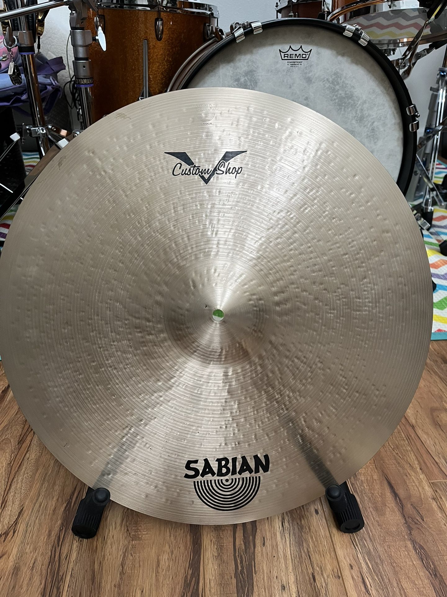 Sabian 21” V Custom shop Light Ride