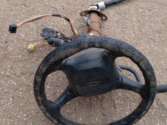 2002 CHEVROLET  Steering  Column  With Steering  Wheel