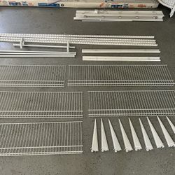 Closet organizer - Closetmaid metal Wire Shelving