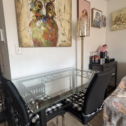 Glass Dining Table