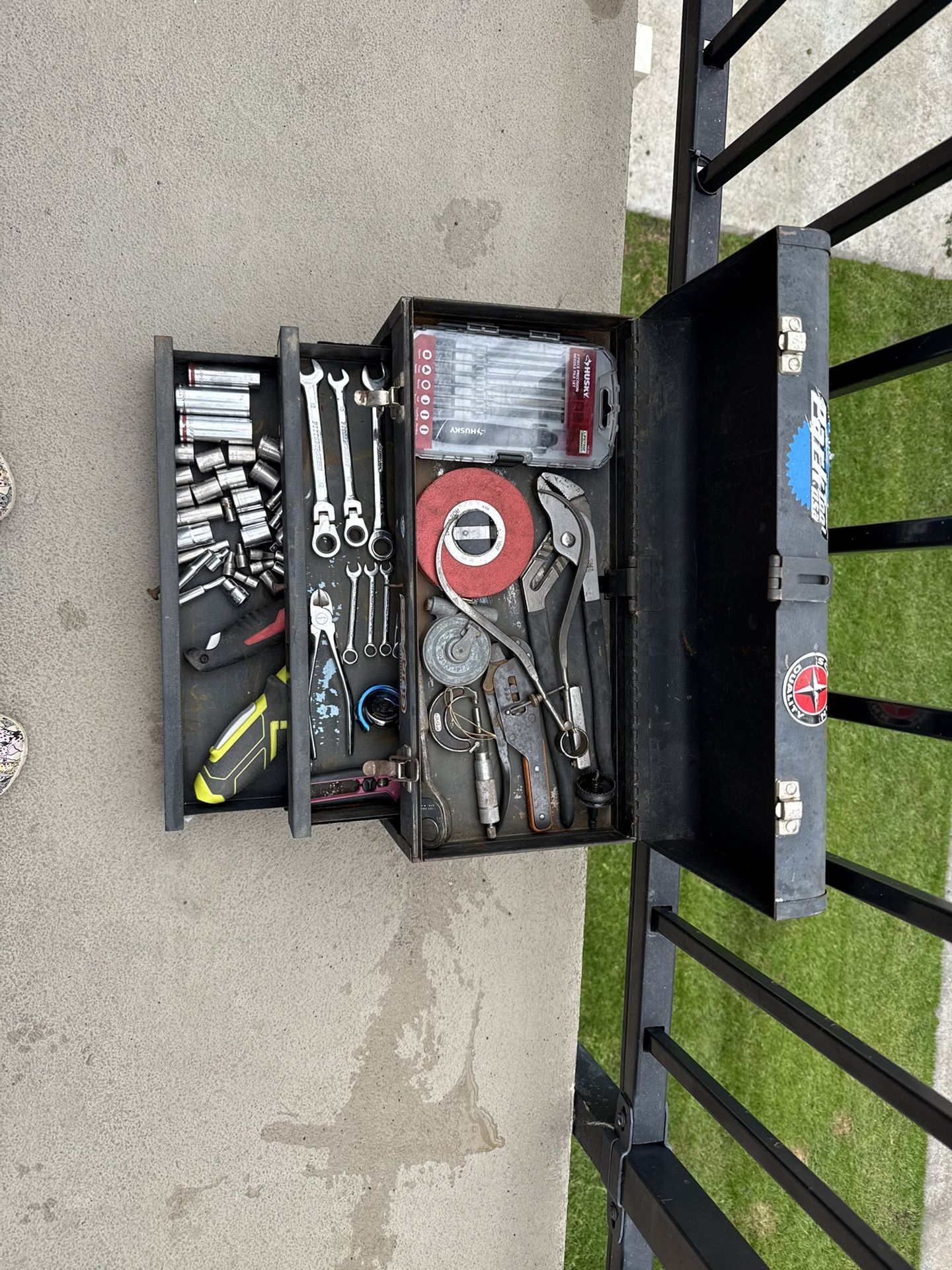 Tool Box With Tools 