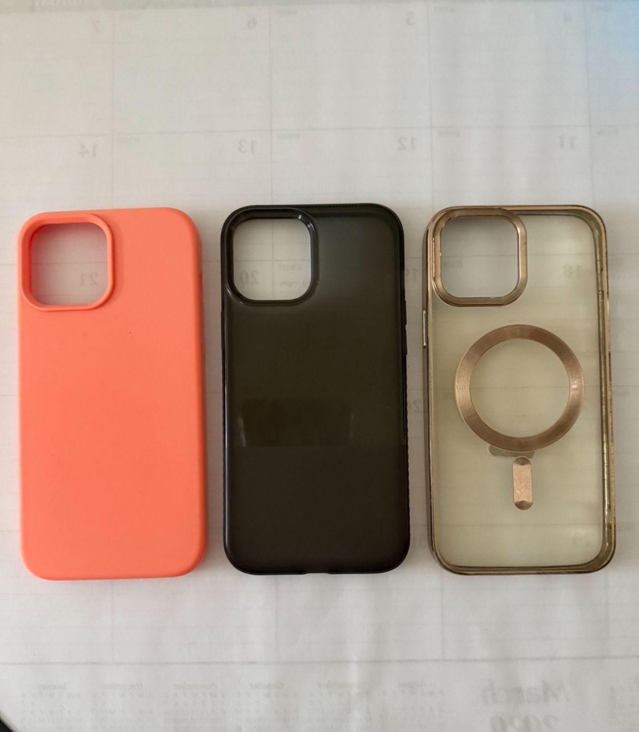 3 Cases For iPhone 12 Pro Max