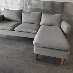 REVERSIBLE GREY SECCIÓNAL ((free delivery))🚚🚚🚚