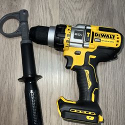 DEWALT 20V MAX Brushless Cordless 1/2 in. Hammer Drill/Driver with FLEXVOLT ADVANTAGE TOOL ONLY 