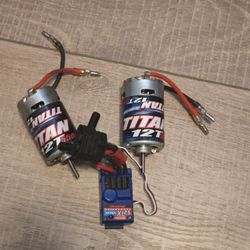 Titan 12t Motors And Or Xl2.5 Esc