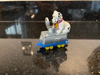102 Dalmatians Puppy on Train Milk Tank Car McDonald's Happy Meal Toy From 2000