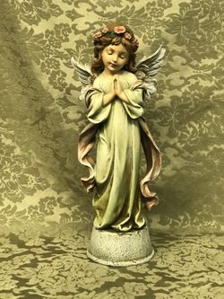 Beautiful praying musical Angel 14””