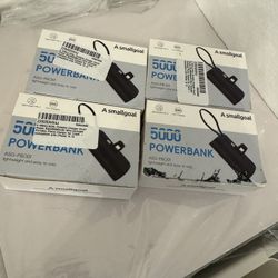 mini Pocket size for iPhone, Small Power Bank Fast Charging 5000mAh PD Battery Pack Compatible with iPhone 14 plus/14 Pro Max/13/13Pro Max/12/12Mini/1