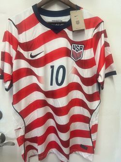 CHRISTIAN PULISIC #10 Red/White USA Jersey size XL brand new