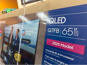 65”SAMSUNG QLED Q7F 4K SMART TV