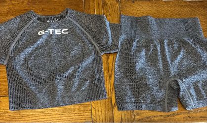 G-Tec crop top & short set