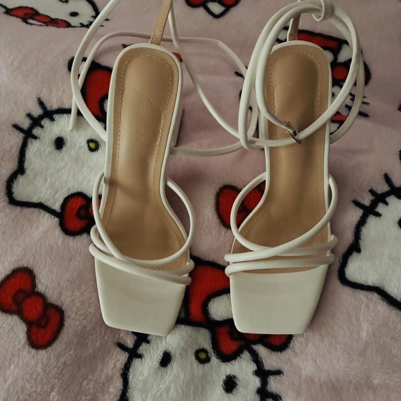 SHEIN Women's White Footwear (8028)45