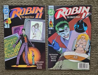 Fun Find!:DC Comics The Joker's Wild Robin II Volume 1 & 2 Pair