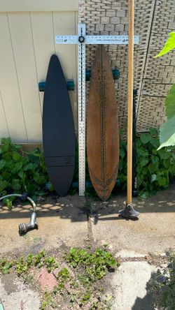 To Cruising Long Boards With Pushing Sticks