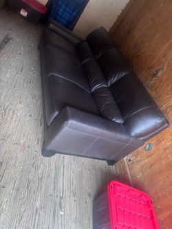 Nice leather sofa or obo