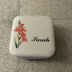 SARAH Custom Jewelry Box