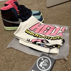 Jordan 1 Bio Tech & Hell Start Shirt  Bundle 