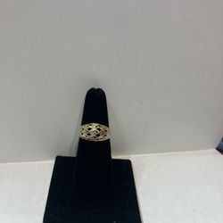 14k Yellow Gold Ring #109851-2 MJ