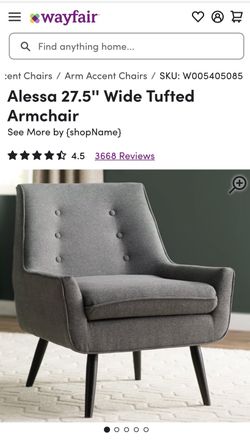Gray Armchair