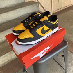 Nike Dunk Low Black and Yellow