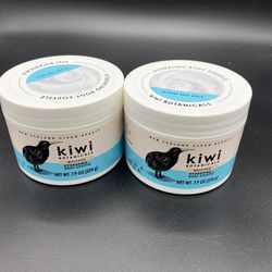 2x Kiwi Botanicals Nourishing Whipped Hydrating Body Soufflé, 7.9 oz