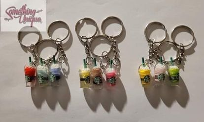 3D Mini Starbuck Frappuccino Keychains