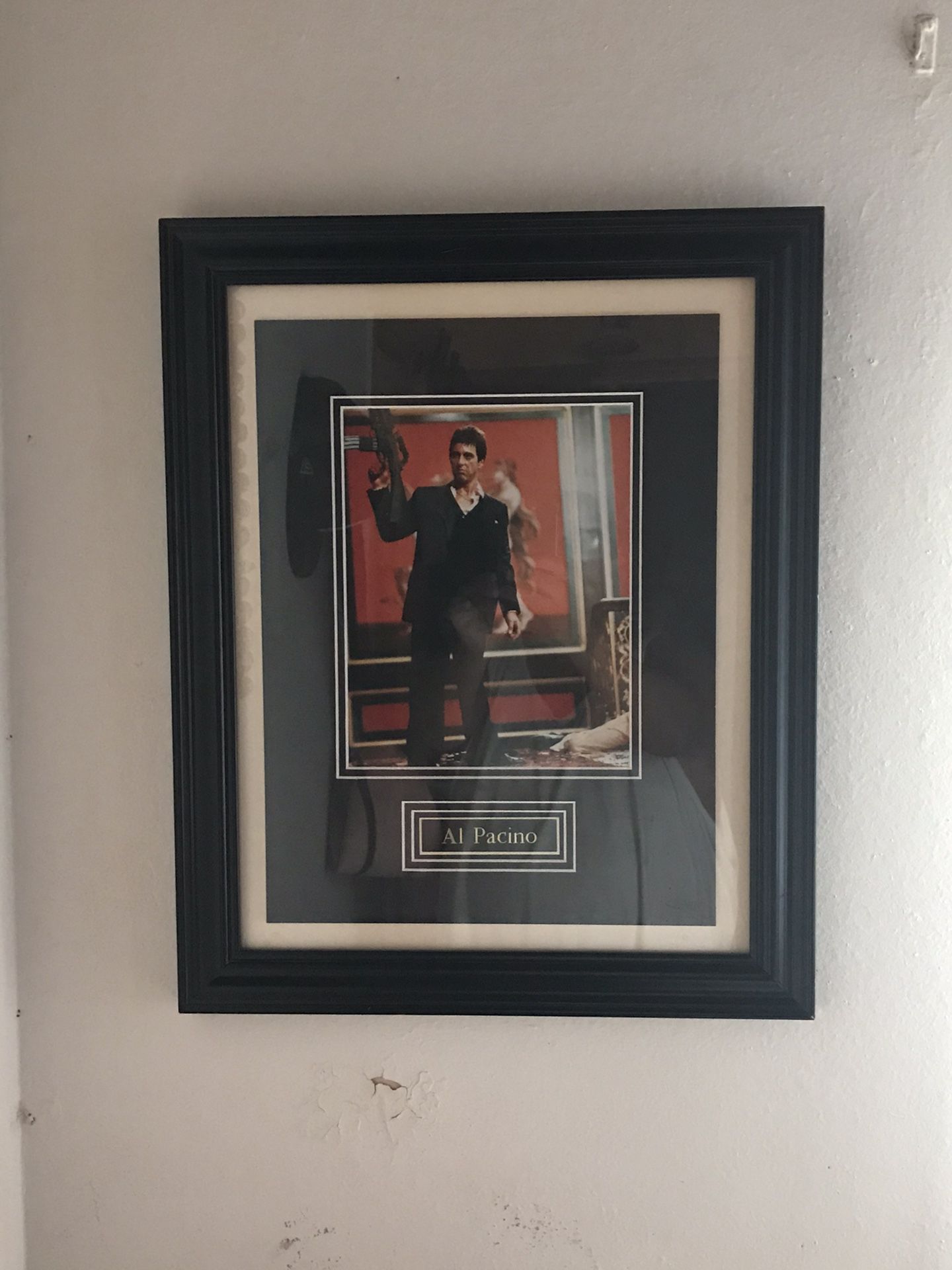 Make me an offer on this picture frame of SCARFACE