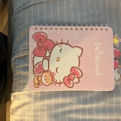 sanrio notebook