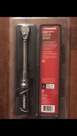Husky 1/4 in. Drive torque wrench "brand new" lifetime warranty