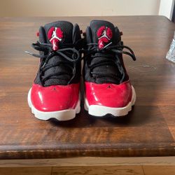 Air Jordan 6 Rings (Black-Red)