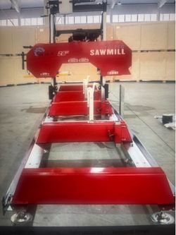 AGROTK Portable Sawmill – Model YC-26G – 15HP Gasoline Engine