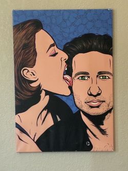 X-Files Pop Art Canvas