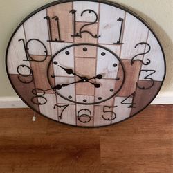 Wood Clock Hobby Lobby