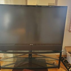 Big Screen TV And Stand 