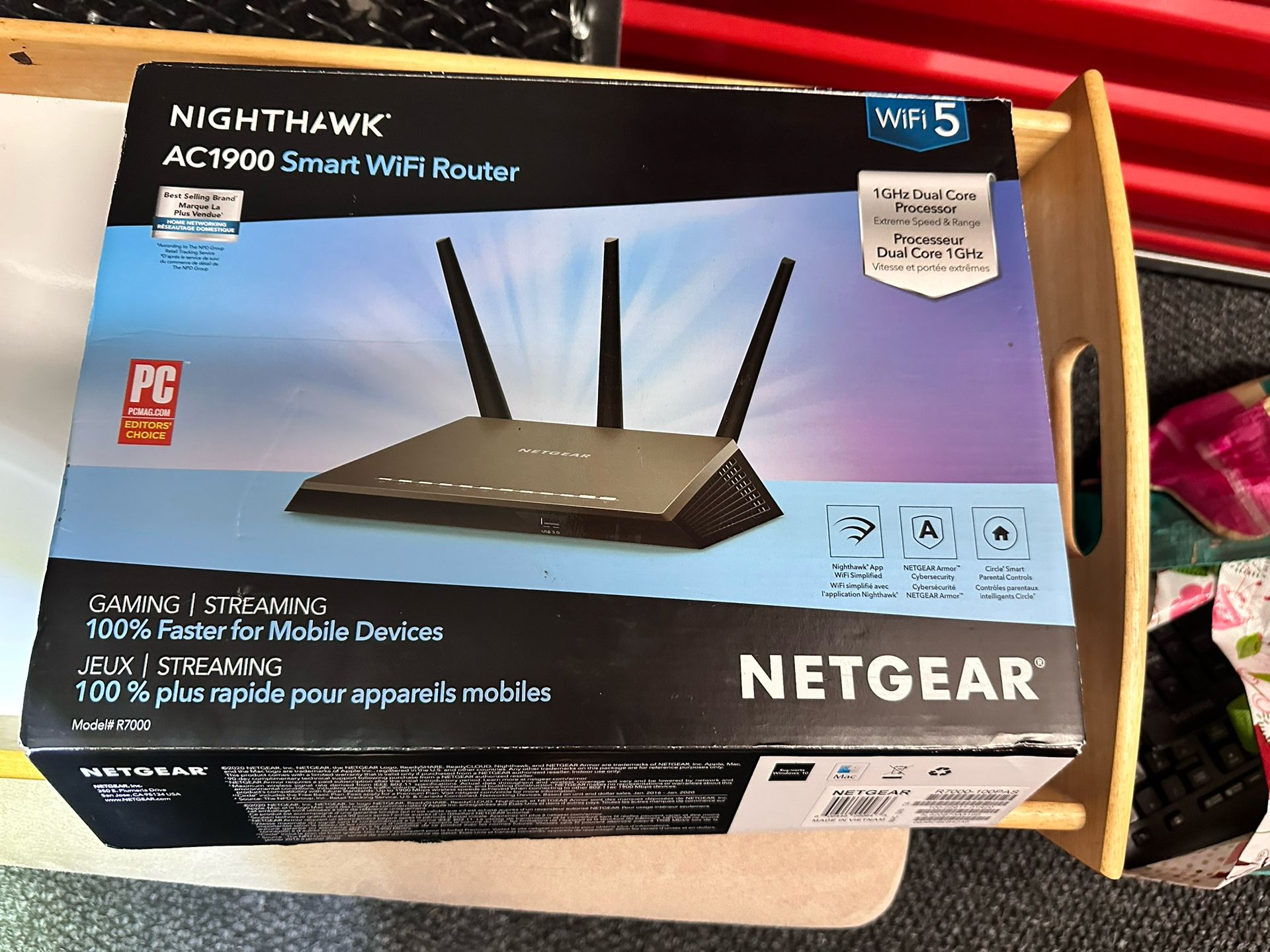 NETGEAR Nighthawk AC1900 (24x8) DOCSIS 3.0 WiFi Cable Modem Router