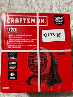 Craftsman fan