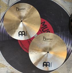 Meinl Byzance Series 15” Extra Hammered Hi Hat Drum Cymbals BRAND NEW Retails for $629