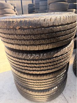275/70r18 Firestone  tires en Excelentes Conditiones de Vida las 4