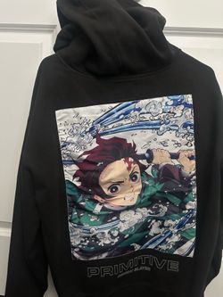 Demon Slayer Primitive Hoodie + Rengoku Hoodie