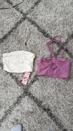 Shein cropped halter top